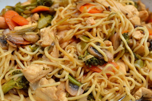 Chicken Noodles Recipe for Kids PakMums.com