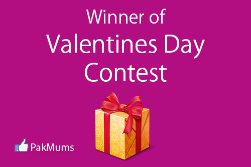 Winner of Valentines Day Contest